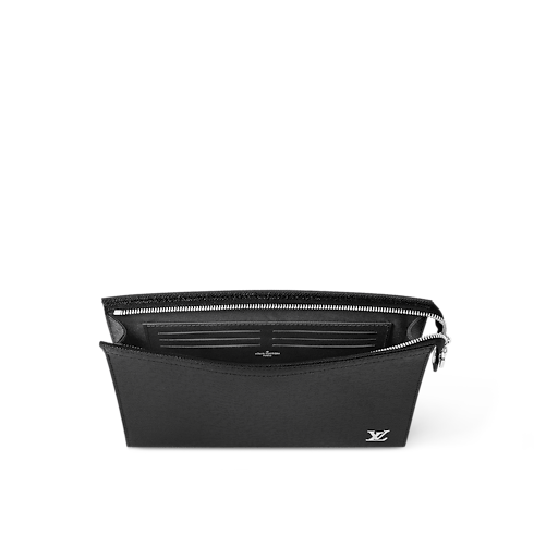 Túi Pochette Voyage Da Taiga in Đồ Nam's Túi ví đa năng và Phụ kiện bằng da Tất cả Túi ví đa năng và Phụ kiện bằng da collections by Louis Vuitton (Thu phóng sản phẩm)