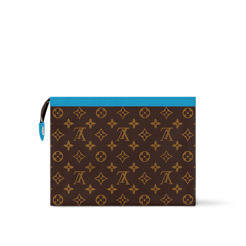 Túi Pochette Voyage MM Monogram Macassar Canvas in Super Lucky Day's For Him } collections by Louis Vuitton (Thu phóng sản phẩm)