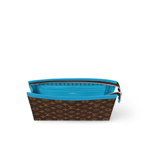 Túi Pochette Voyage MM Monogram Macassar Canvas in Super Lucky Day's For Him } collections by Louis Vuitton (Thu phóng sản phẩm)