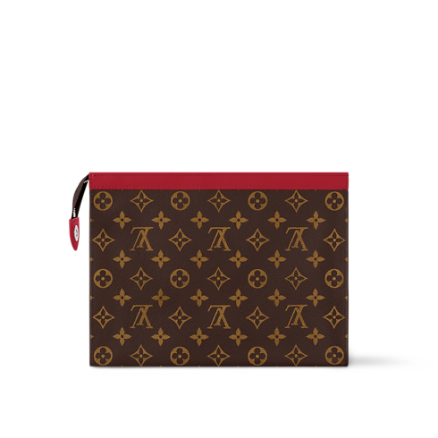 Túi Pochette Voyage MM Monogram Macassar Canvas in Super Lucky Day's For Him } collections by Louis Vuitton (Thu phóng sản phẩm)