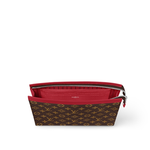 Túi Pochette Voyage MM Monogram Macassar Canvas in Super Lucky Day's For Him } collections by Louis Vuitton (Thu phóng sản phẩm)