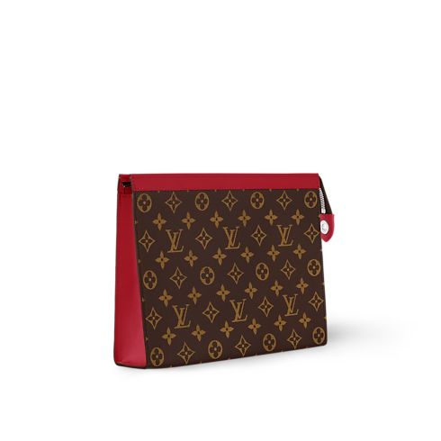 Túi Pochette Voyage MM Monogram Macassar Canvas in Super Lucky Day's For Him } collections by Louis Vuitton (Thu phóng sản phẩm)