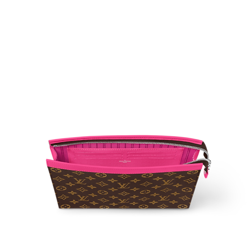 Túi Pochette Voyage MM Monogram Macassar Canvas in Super Lucky Day's For Him } collections by Louis Vuitton (Thu phóng sản phẩm)