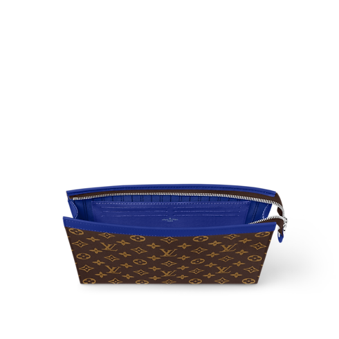 Túi Pochette Voyage MM Monogram Macassar Canvas in Super Lucky Day's For Him } collections by Louis Vuitton (Thu phóng sản phẩm)