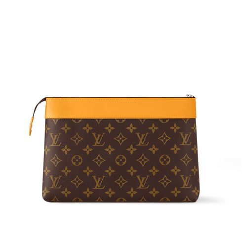 Túi Pochette Voyage Souple Monogram Macassar Canvas in Quà tặng và dịch vụ cá nhân hóa's Quà tặng Lễ tình nhân dành cho Nam } collections by Louis Vuitton (Thu phóng sản phẩm)