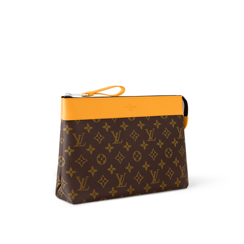 Túi Pochette Voyage Souple Monogram Macassar Canvas in Quà tặng và dịch vụ cá nhân hóa's Quà tặng Lễ tình nhân dành cho Nam } collections by Louis Vuitton (Thu phóng sản phẩm)