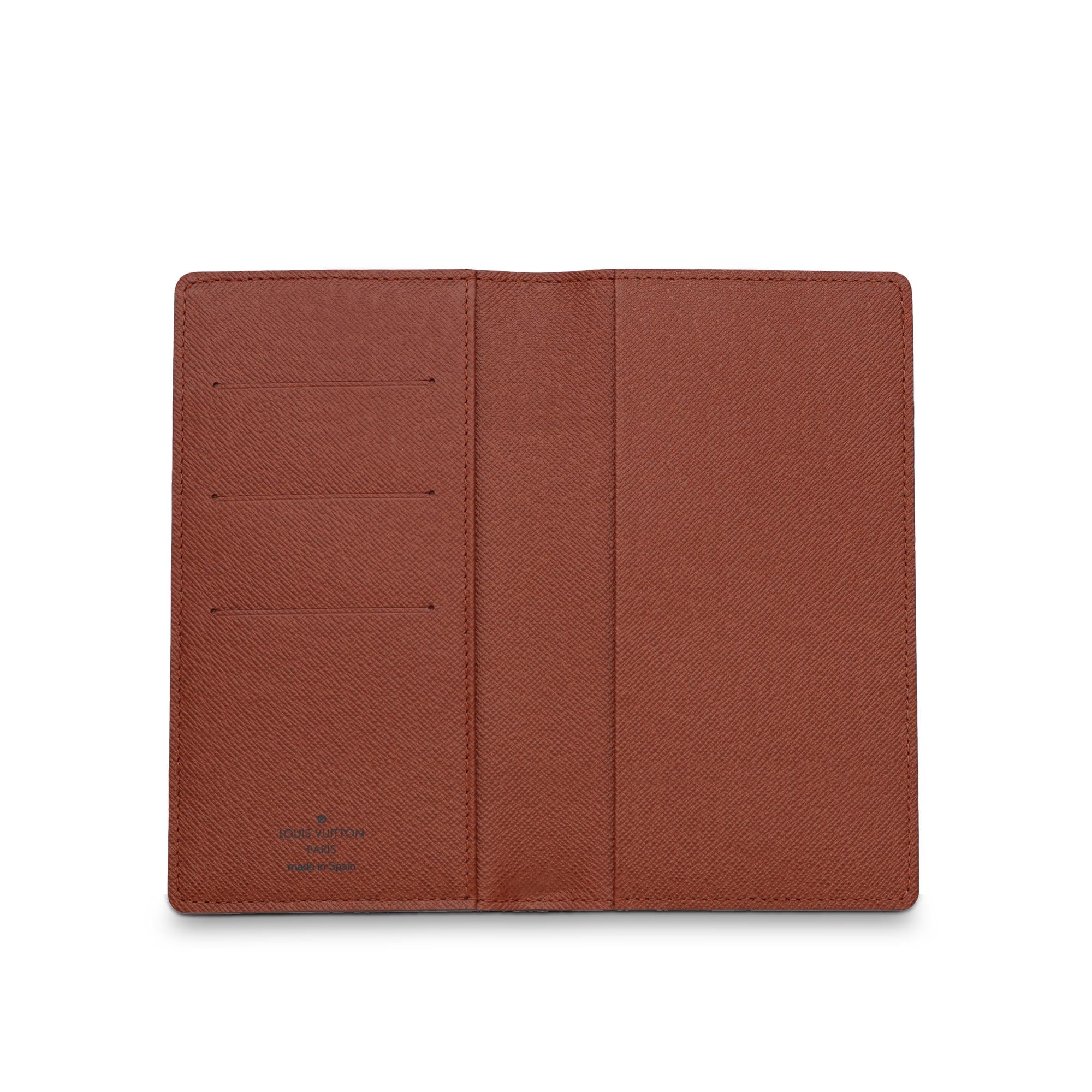 Bìa Sổ Tay Monogram in Túi và Phụ kiện bằng da