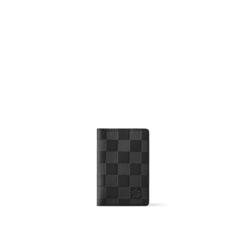 Ví Pocket Organizer Da Damier Infini in Túi và Phụ kiện bằng da's Personalization Leather Goods } collections by Louis Vuitton (Thu phóng sản phẩm)