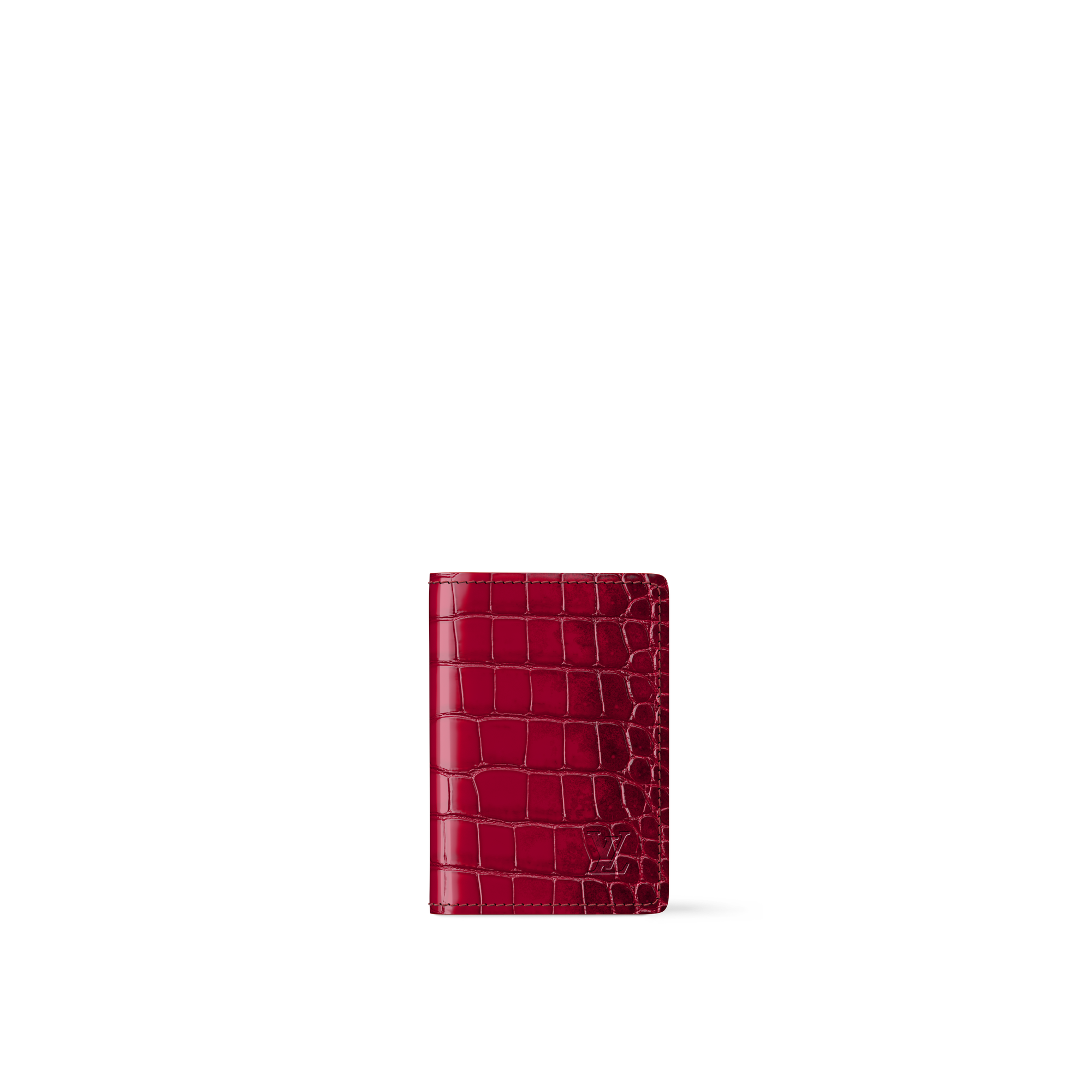 Ví Pocket Organizer Da cá sấu mờ in Đồ Nam
