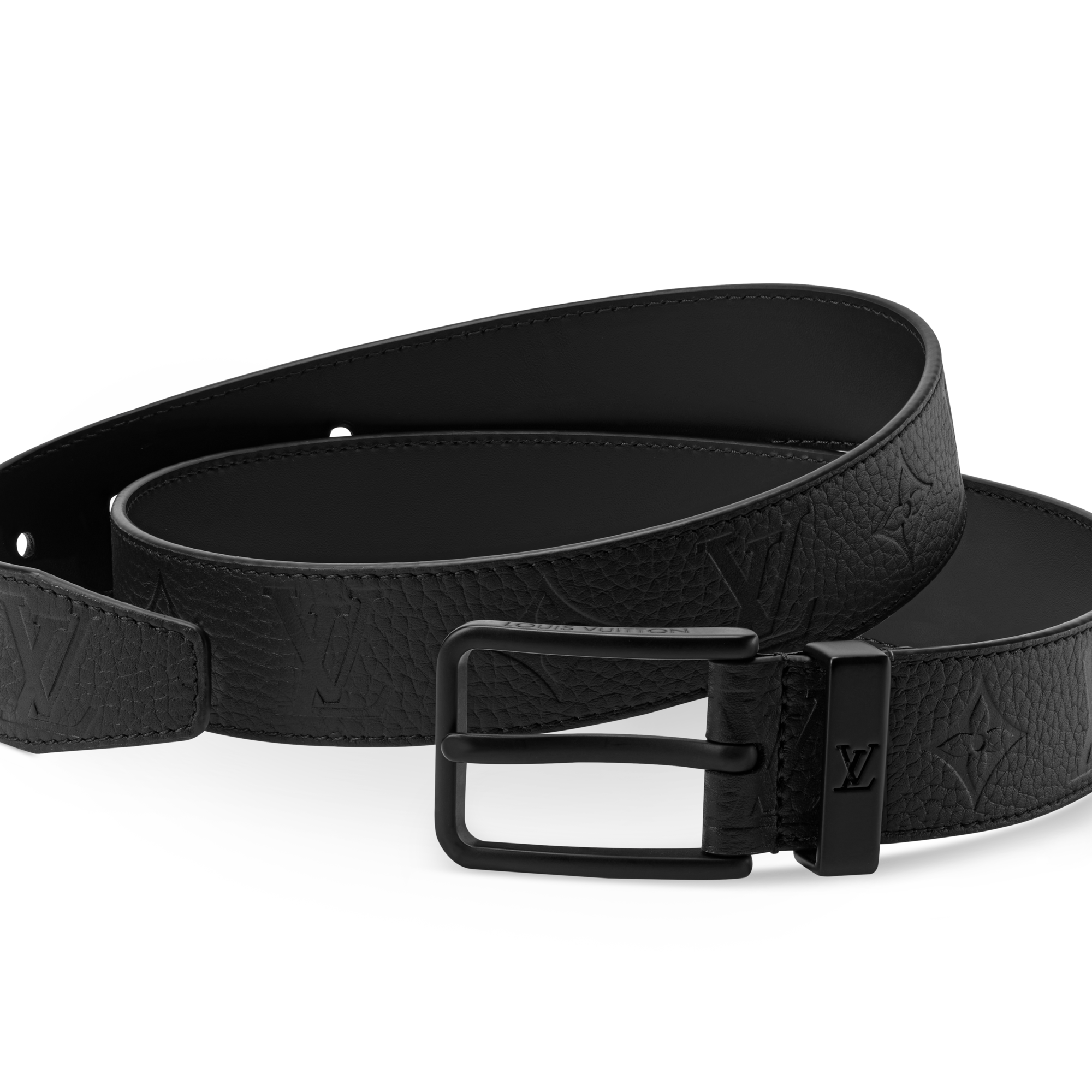 Pont Neuf Taurillon Monogram 35mm Belt  in Đồ Nam