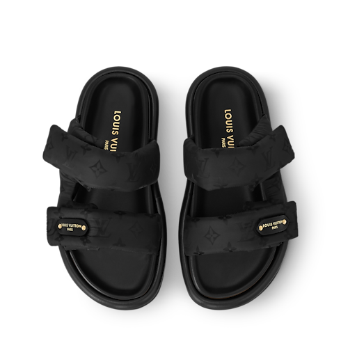 Dép Pool Pillow Comfort Mule in Đồ Nữ's Giày Dép collections by Louis Vuitton (Thu phóng sản phẩm)