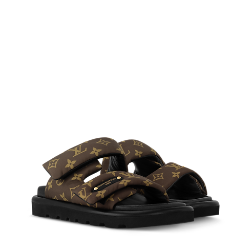 Dép Pool Pillow Flat Comfort Mule in Đồ Nữ's Giày Dép collections by Louis Vuitton (Thu phóng sản phẩm)