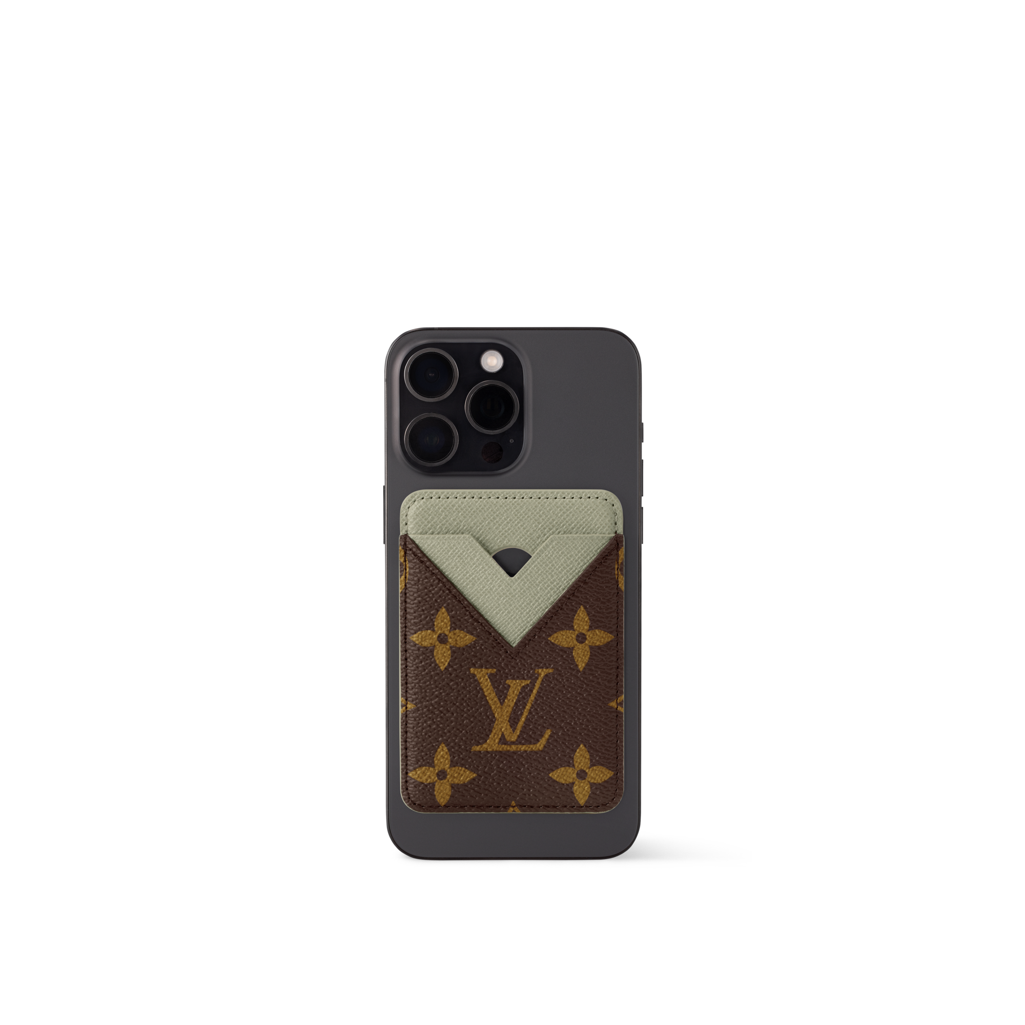 Ví Đựng Thẻ Porte-Cartes Magnet Monogram in Đồ Nữ