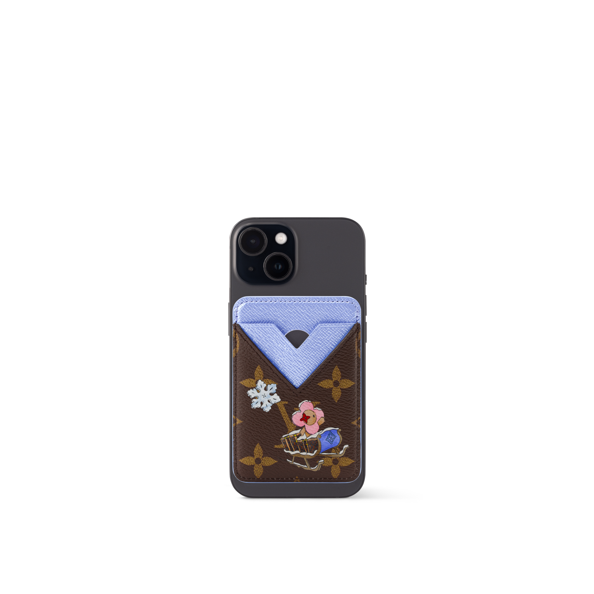 Ví Đựng Thẻ Porte-Cartes Magnet Monogram in Đồ Nữ