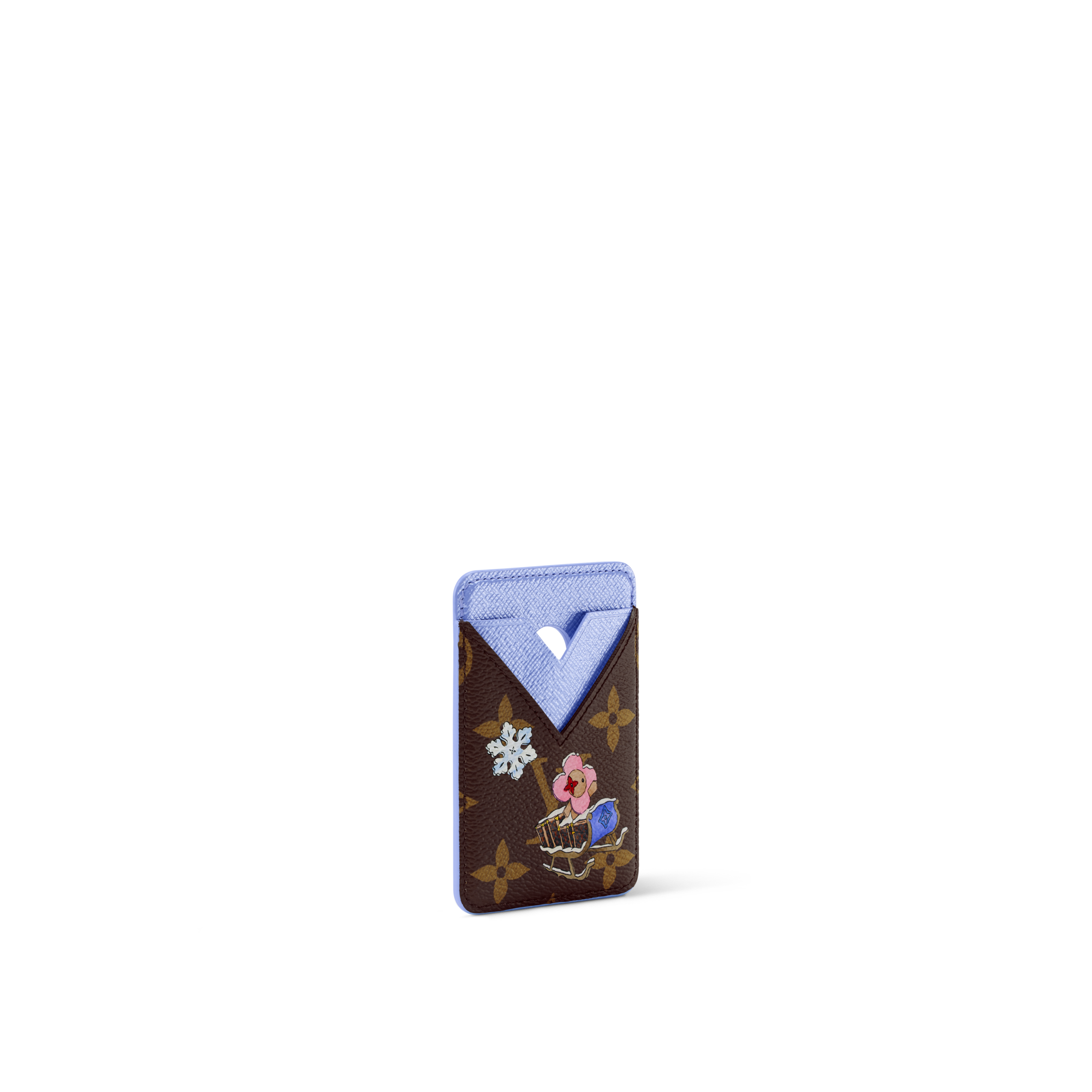 Ví Đựng Thẻ Porte-Cartes Magnet Monogram in Đồ Nữ