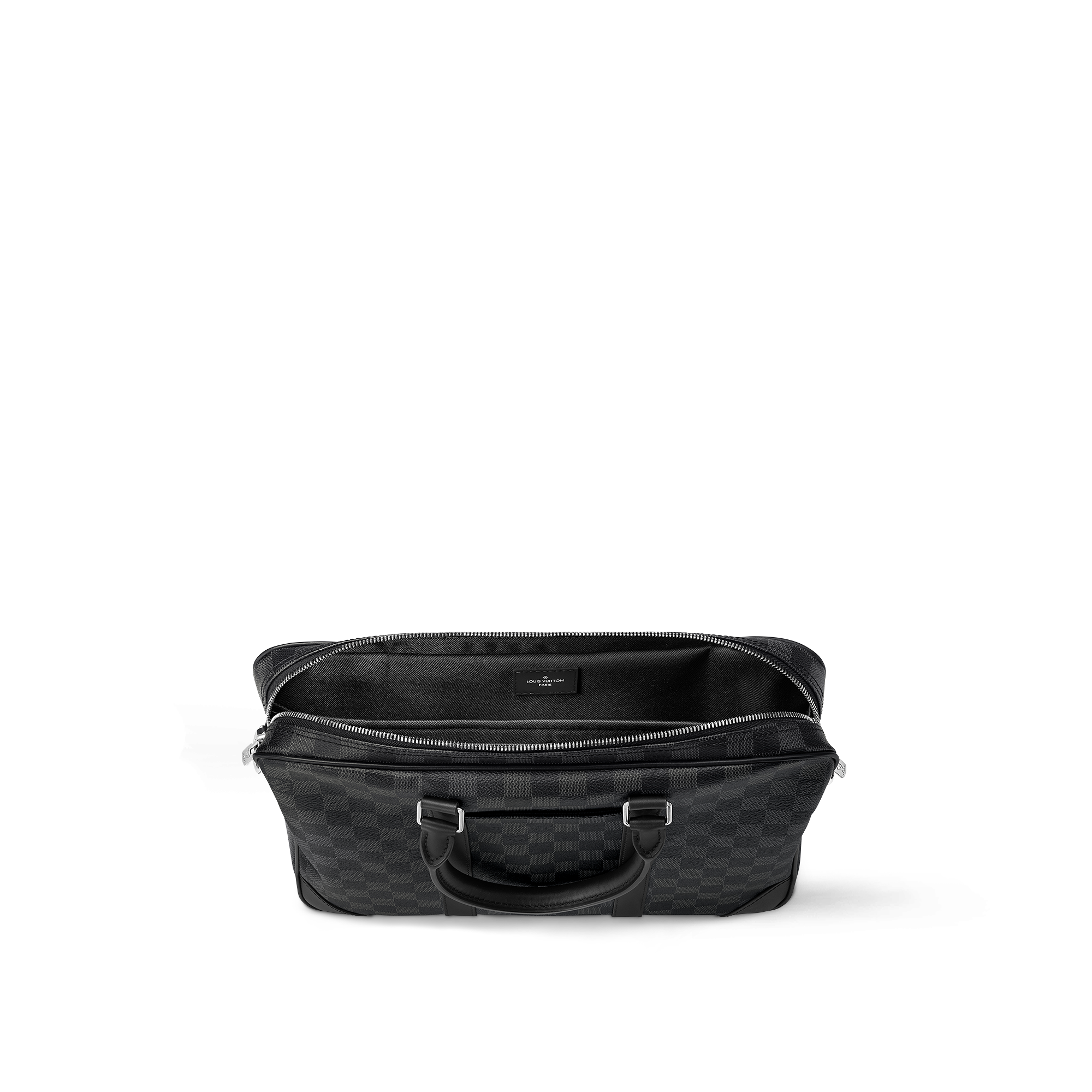 Cặp Xách Tay Porte-Documents Voyage NM Damier Graphite in Đồ Nam