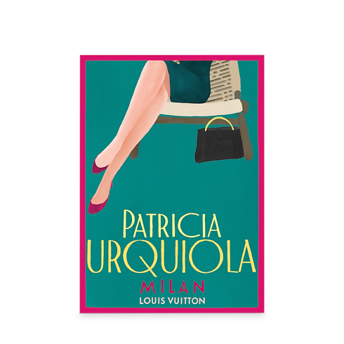 Poster - Patricia Urquiola in Rương, Phụ kiện du lịch và Trang trí nội thất's Trang trí nội thất và Nghệ thuật không gian phòng ăn Đồ trang trí collections by Louis Vuitton (Thu phóng sản phẩm)