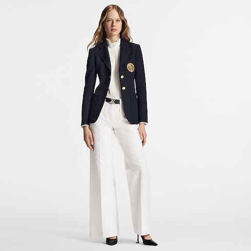 Áo Khoác Blazer in Đồ Nữ's Trang phục Áo khoác ngoài collections by Louis Vuitton (Thu phóng sản phẩm)
