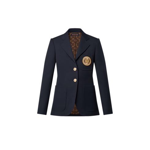 Áo Khoác Blazer in Đồ Nữ's Trang phục Áo khoác ngoài collections by Louis Vuitton (Thu phóng sản phẩm)