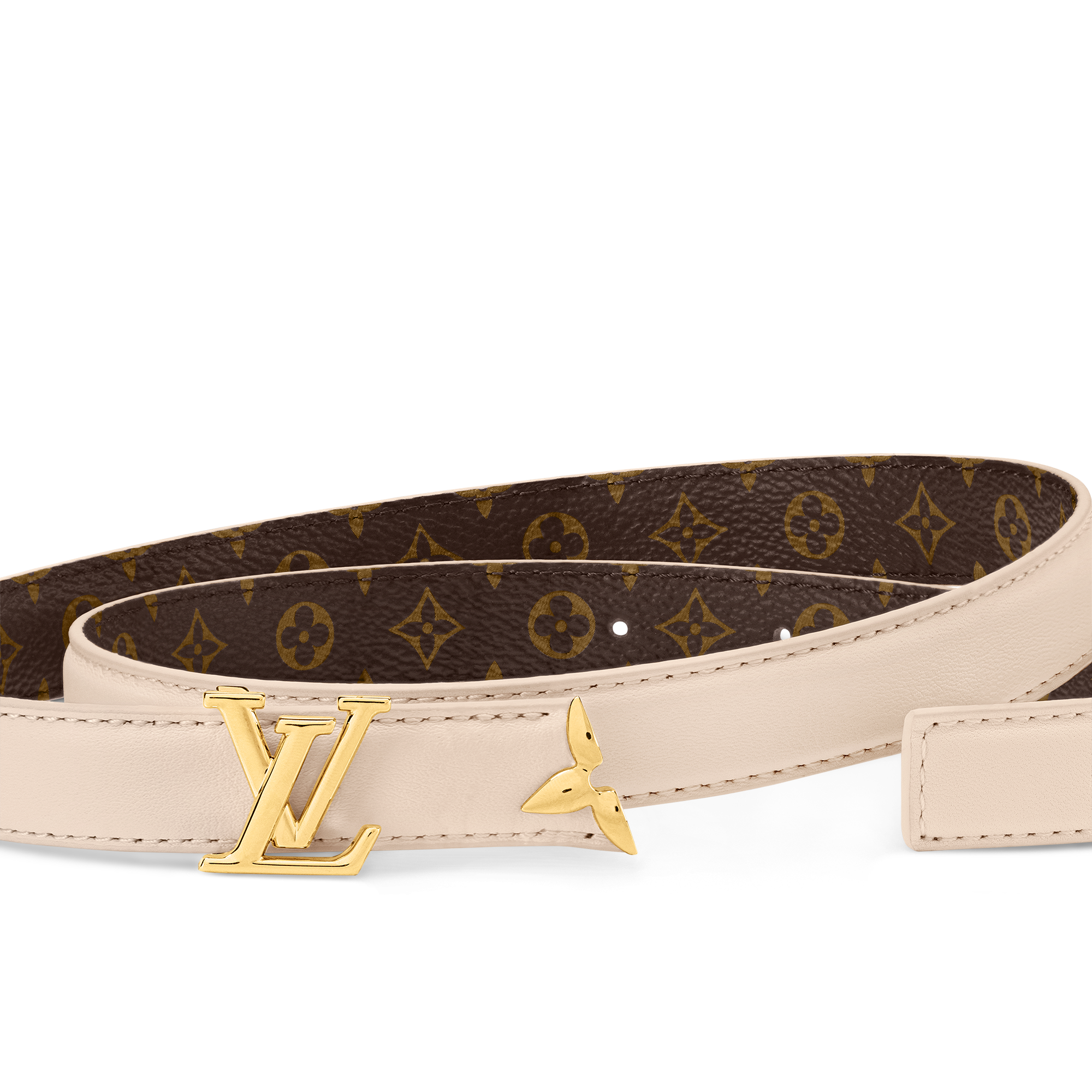 Thắt Lưng Hai Mặt Pretty LV 20MM Monogram in Đồ Nữ