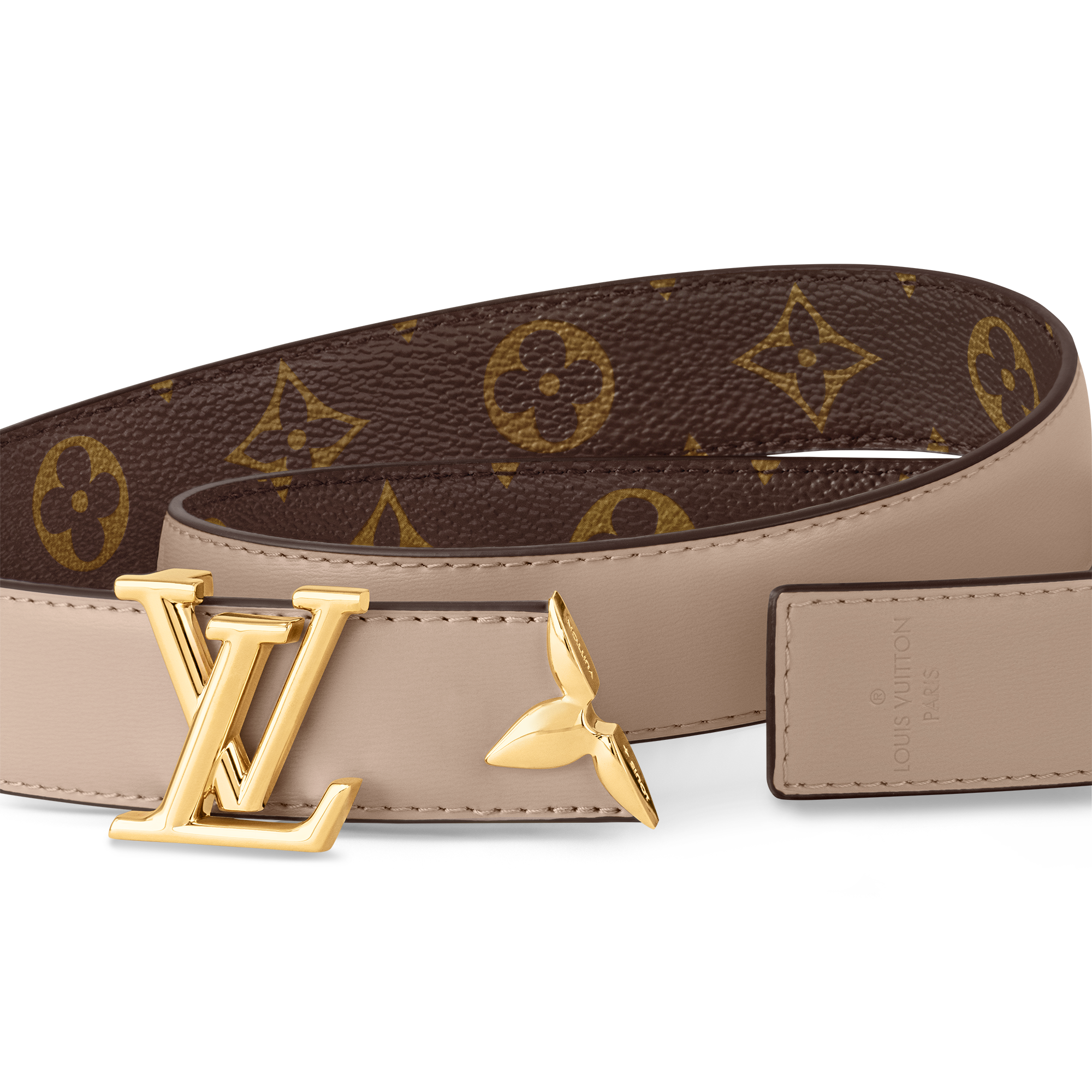 Thắt Lưng Hai Mặt Pretty LV 30MM Monogram in Đồ Nữ