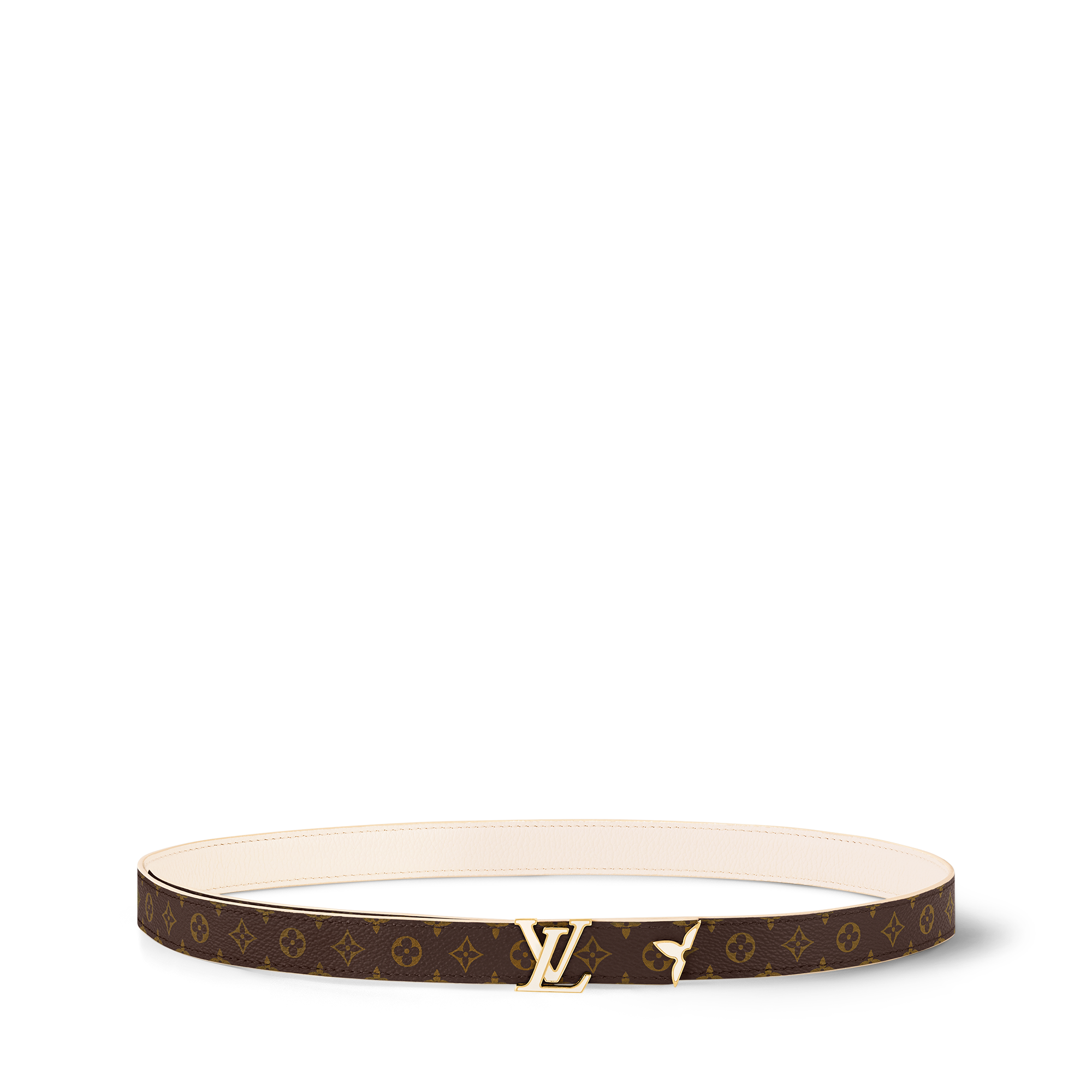 Thắt Lưng Hai Mặt Pretty LV Enamel 20MM Monogram in Đồ Nữ