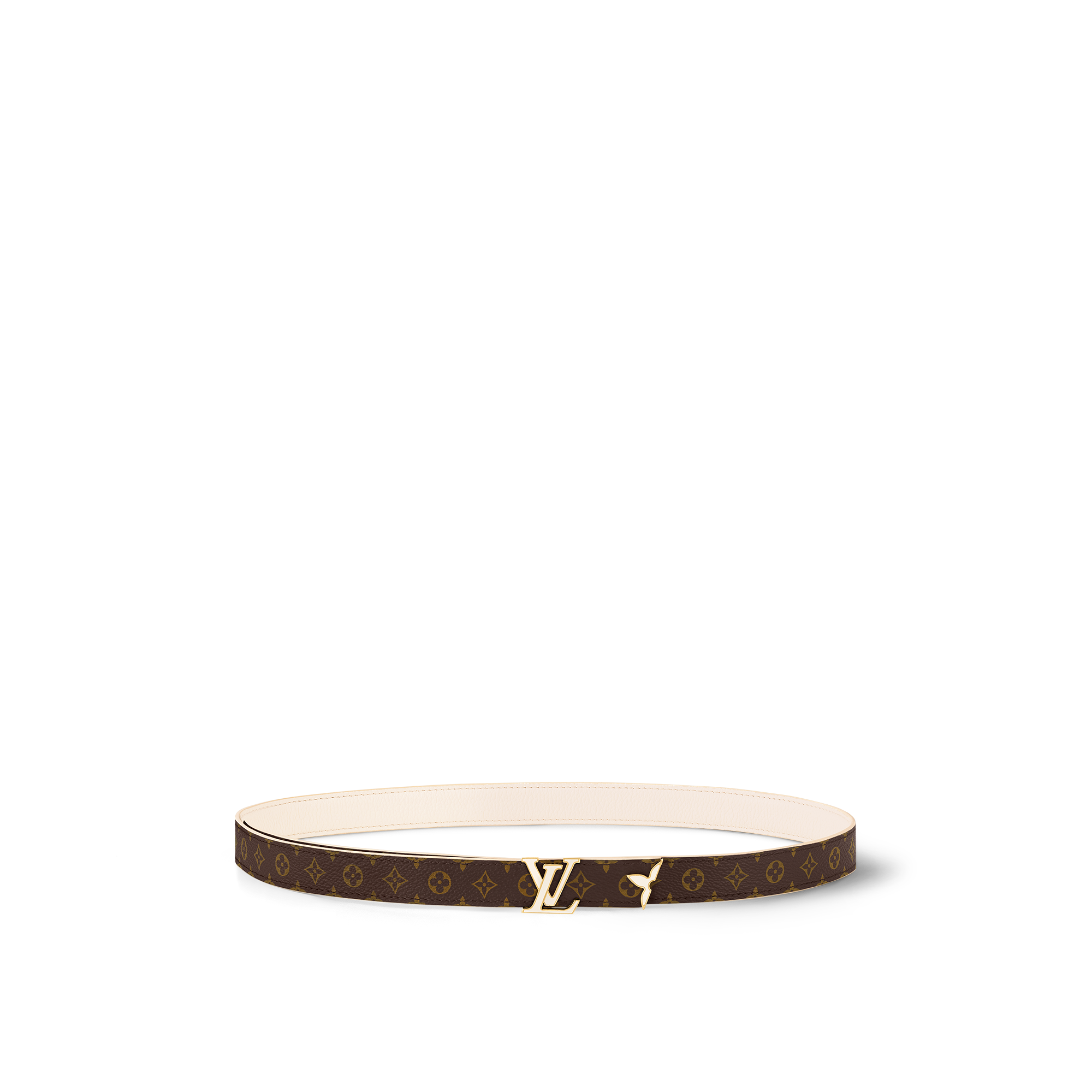 Thắt Lưng Hai Mặt Pretty LV Enamel 20MM Monogram in Đồ Nữ