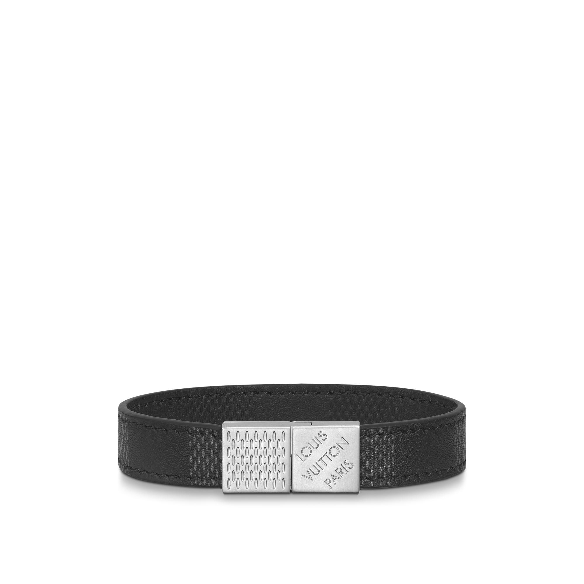 Vòng Tay Hai Mặt Pull It Damier Infini in Đồ Nam
