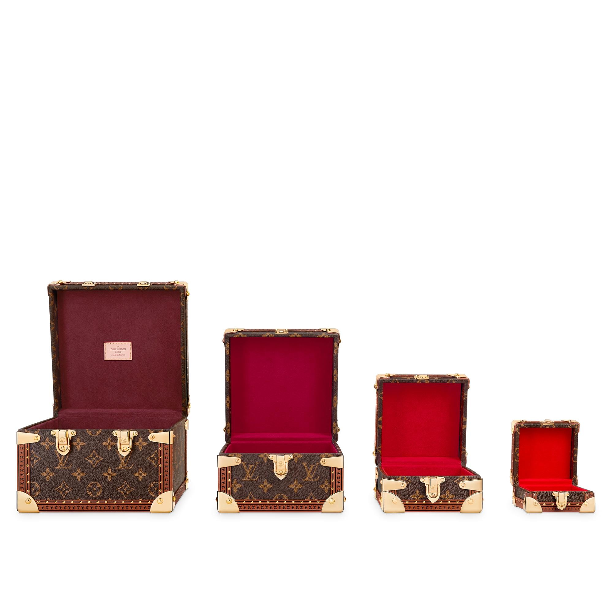 Bộ Rương Pyramid Monogram in Rương, Phụ kiện du lịch và Trang trí nội thất