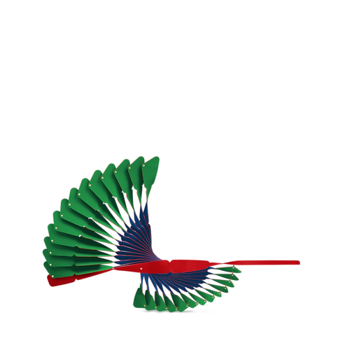 Đồ Trang Trí Treo Tường Quetzal Mobile - Atelier Oï in Rương, Phụ kiện du lịch và Trang trí nội thất's Trang trí nội thất và Nghệ thuật không gian phòng ăn Đồ trang trí collections by Louis Vuitton (Thu phóng sản phẩm)