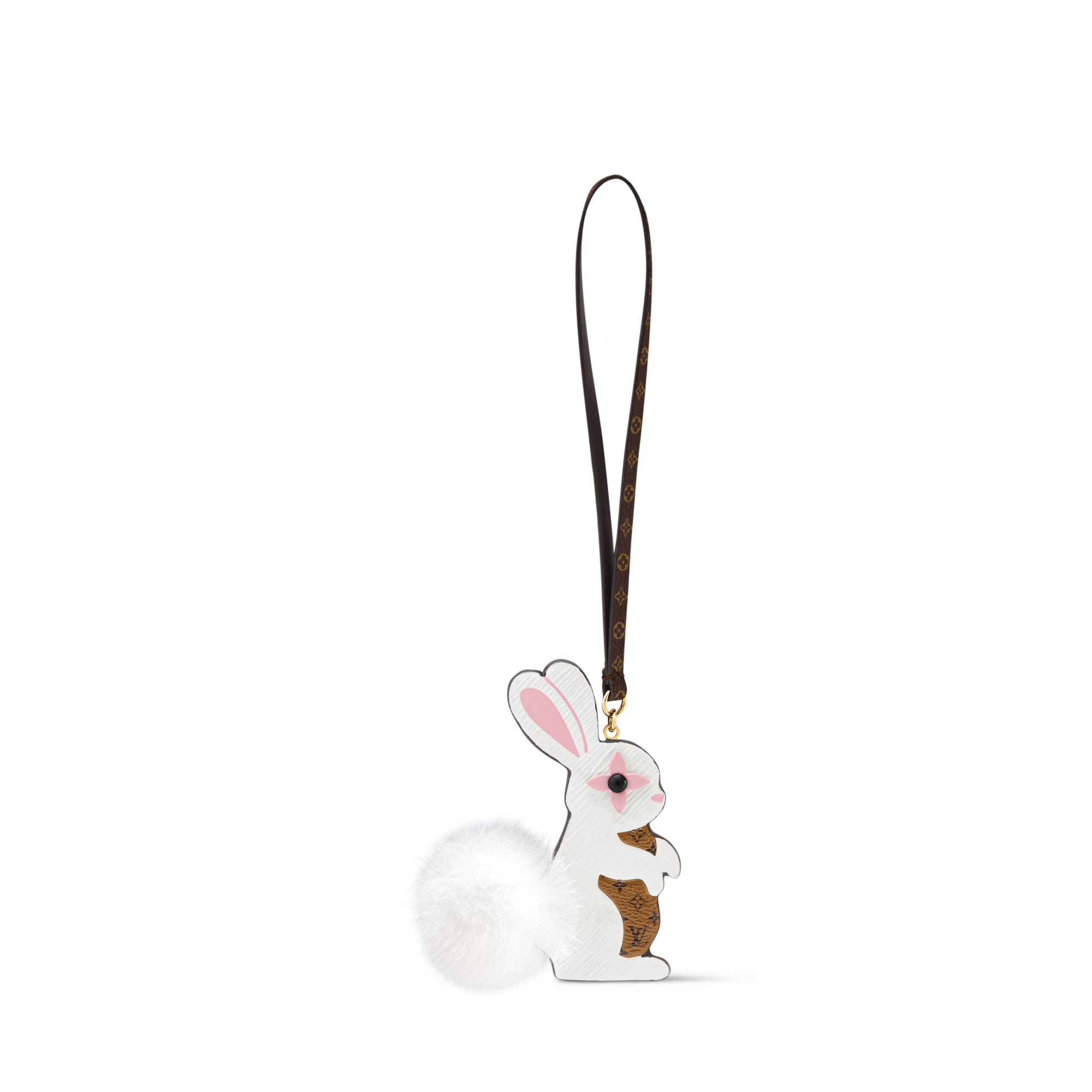 Phụ Kiện Treo Túi Rabbit LV Furry Friend . in Đồ Nữ