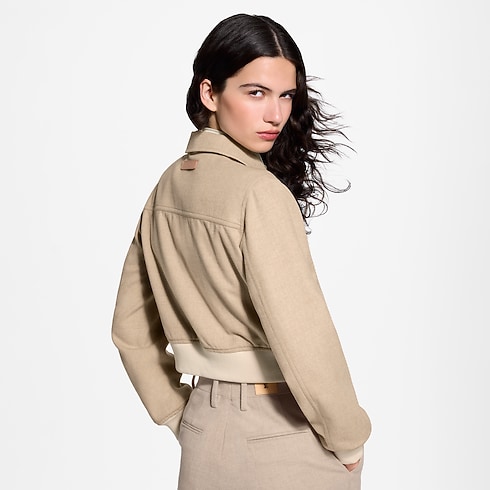 Áo Khoác Bomber Hai Mặt in Đồ Nữ's Trang phục Áo khoác ngoài collections by Louis Vuitton (Thu phóng sản phẩm)