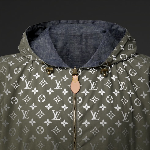 Áo Khoác Gió Hai Mặt in Đồ Nam's Trang phục Áo khoác ngoài collections by Louis Vuitton