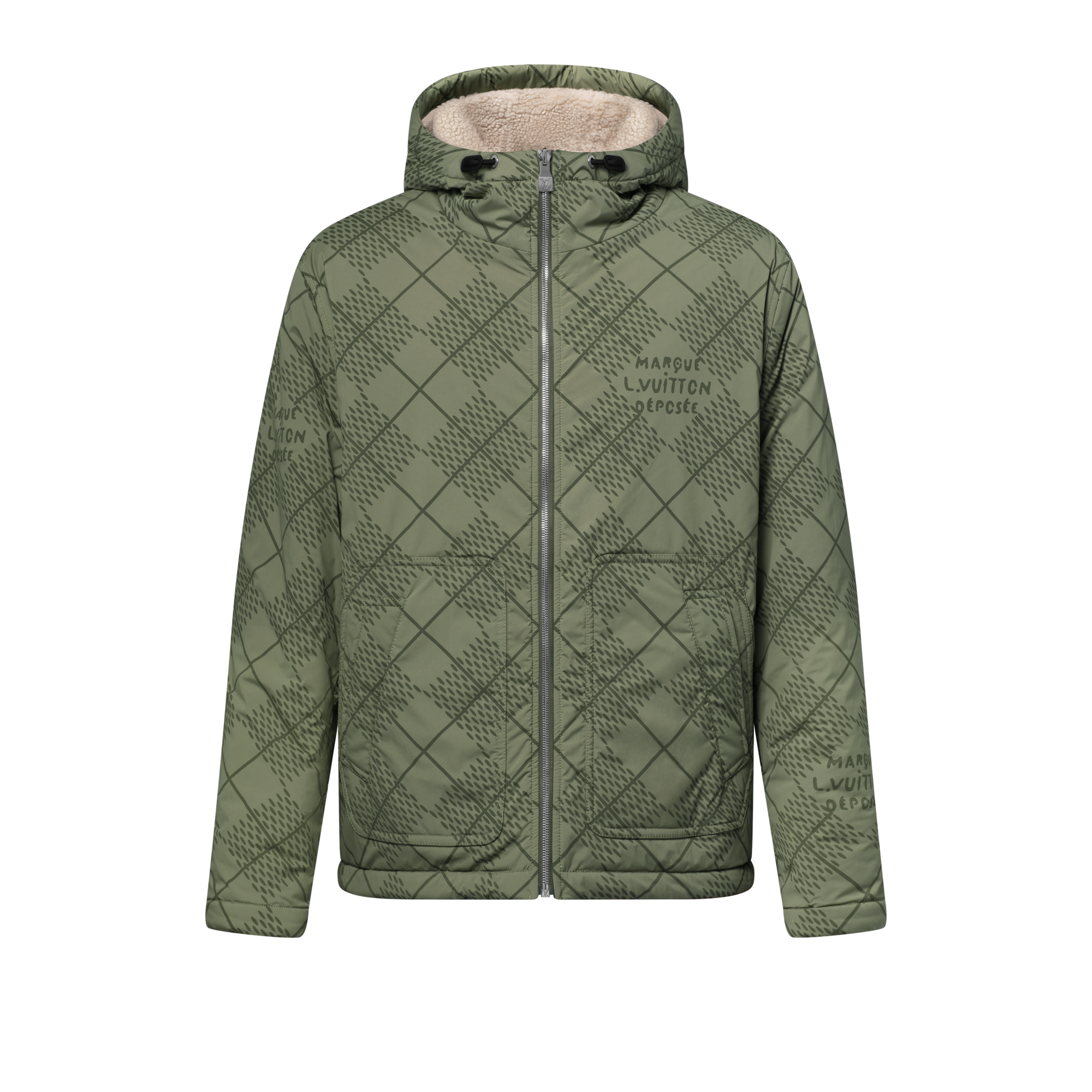 Áo Khoác Gió Hai Mặt  in Đồ Nam