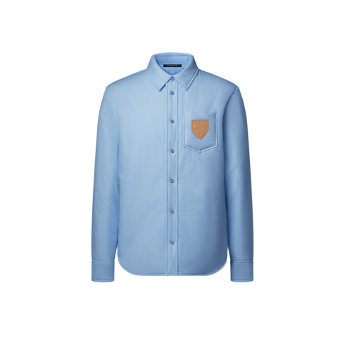 Áo Sơ Mi Dáng Rộng Hai Mặt in Đồ Nam's Trang phục Áo khoác ngoài collections by Louis Vuitton (Thu phóng sản phẩm)