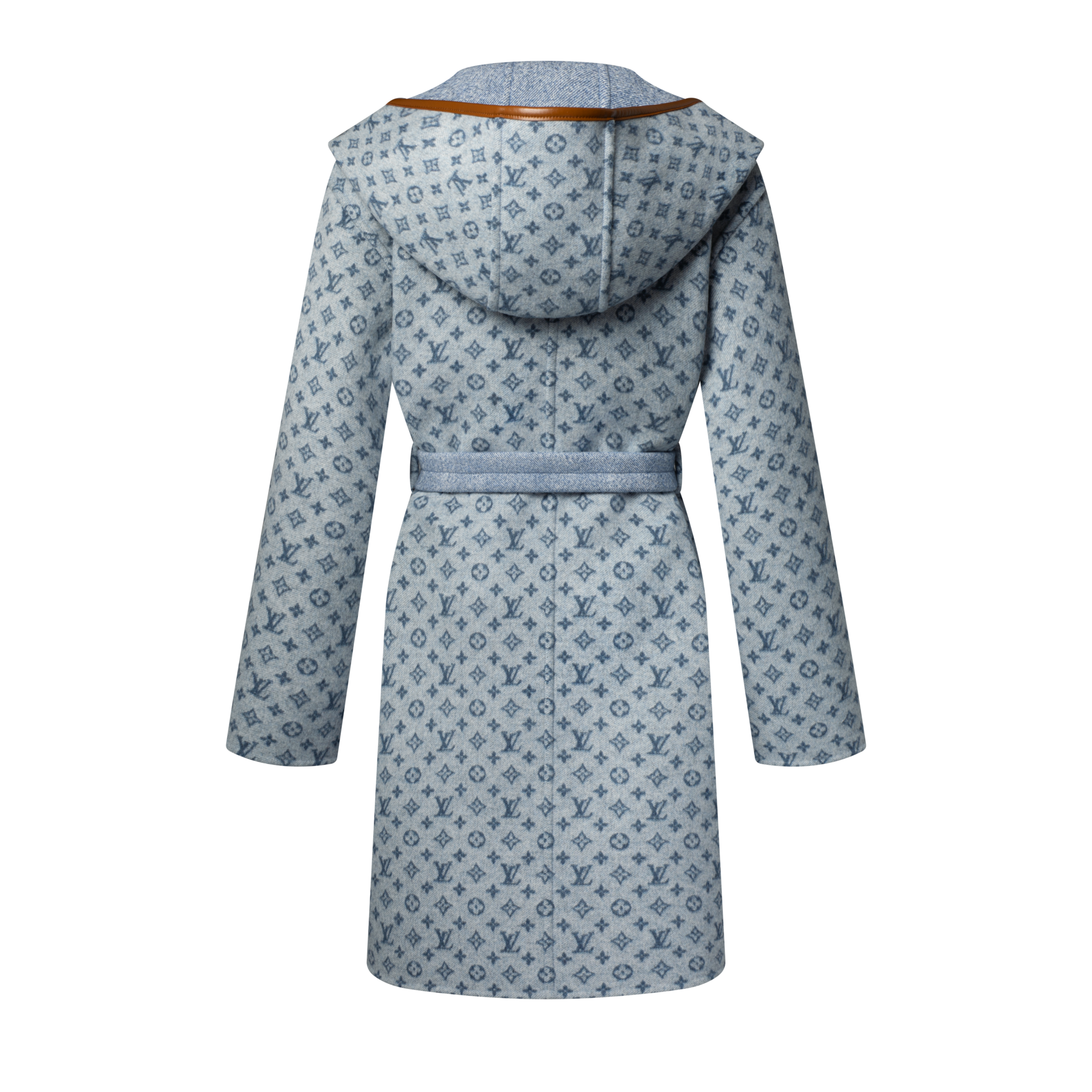 Reversible Signature Hooded Wrap Coat  in Đồ Nữ