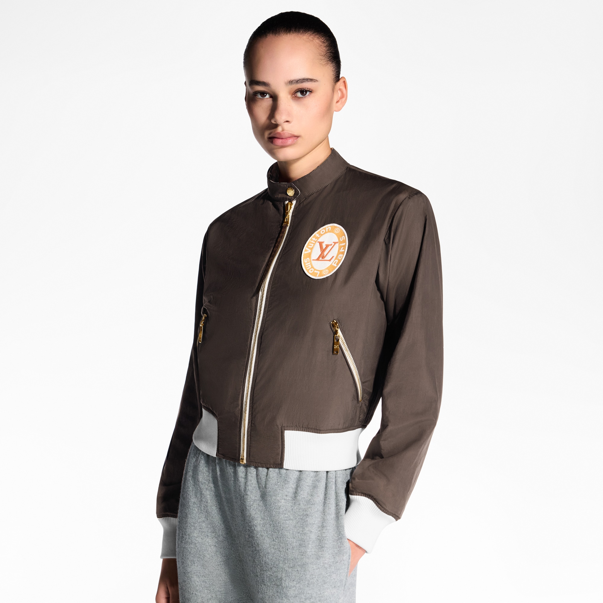 Áo Khoác Bomber Hai Mặt  in Đồ Nữ