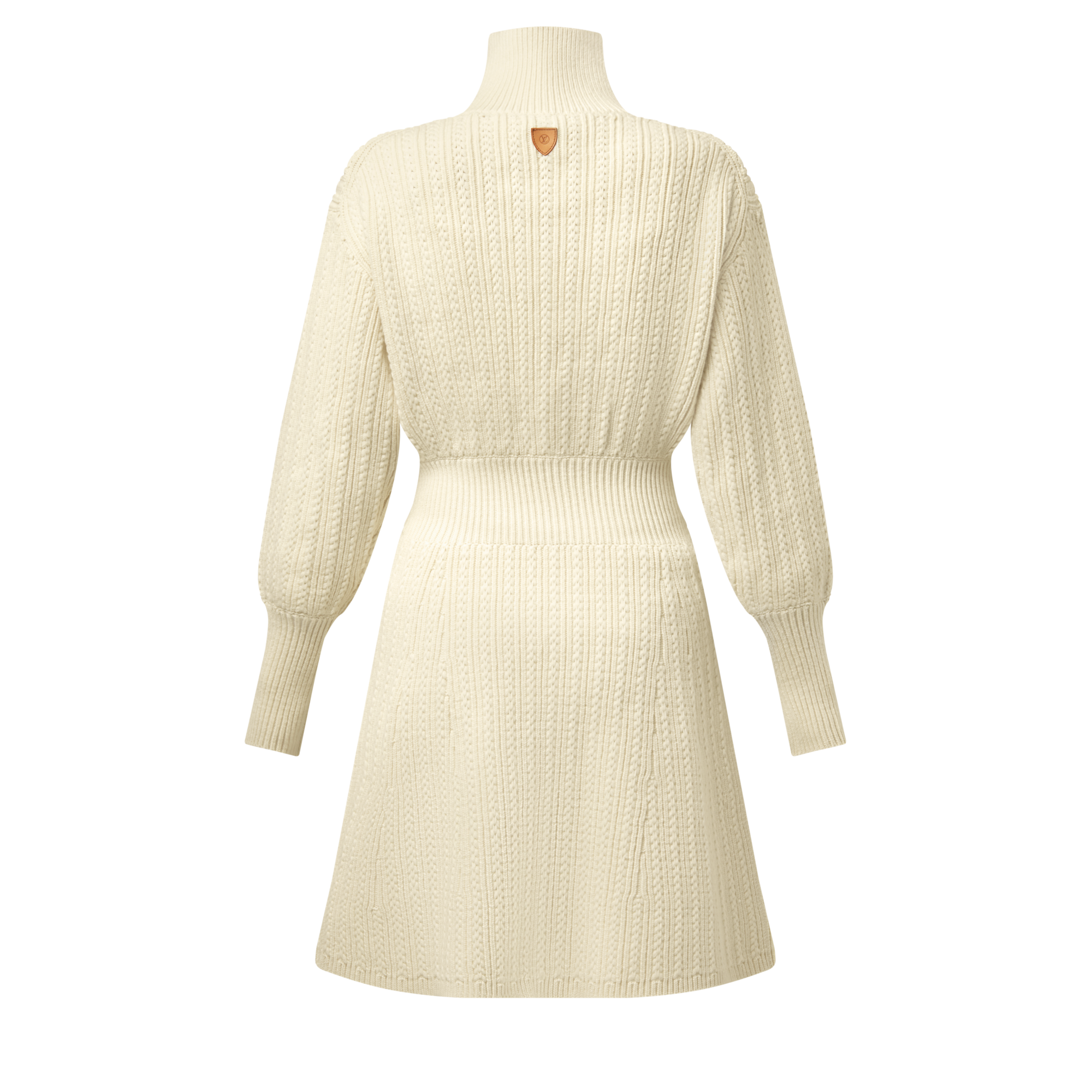 Ribbed Knit Long-Sleeved Dress  in Đồ Nữ