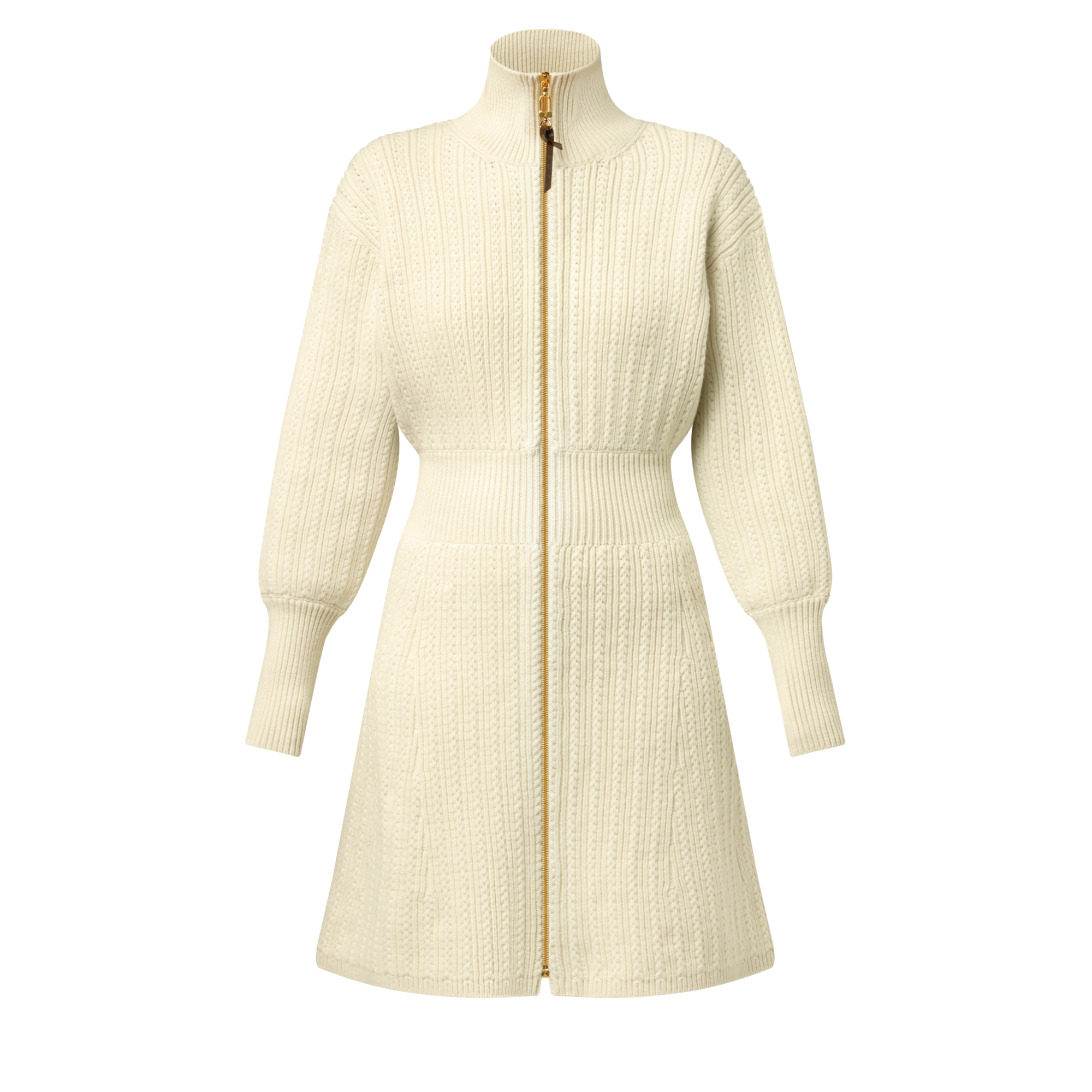 Ribbed Knit Long-Sleeved Dress  in Đồ Nữ