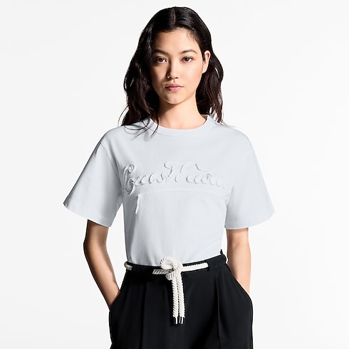 Áo Dáng Crop Top in Đồ Nữ's Trang phục Áo collections by Louis Vuitton (Thu phóng sản phẩm)