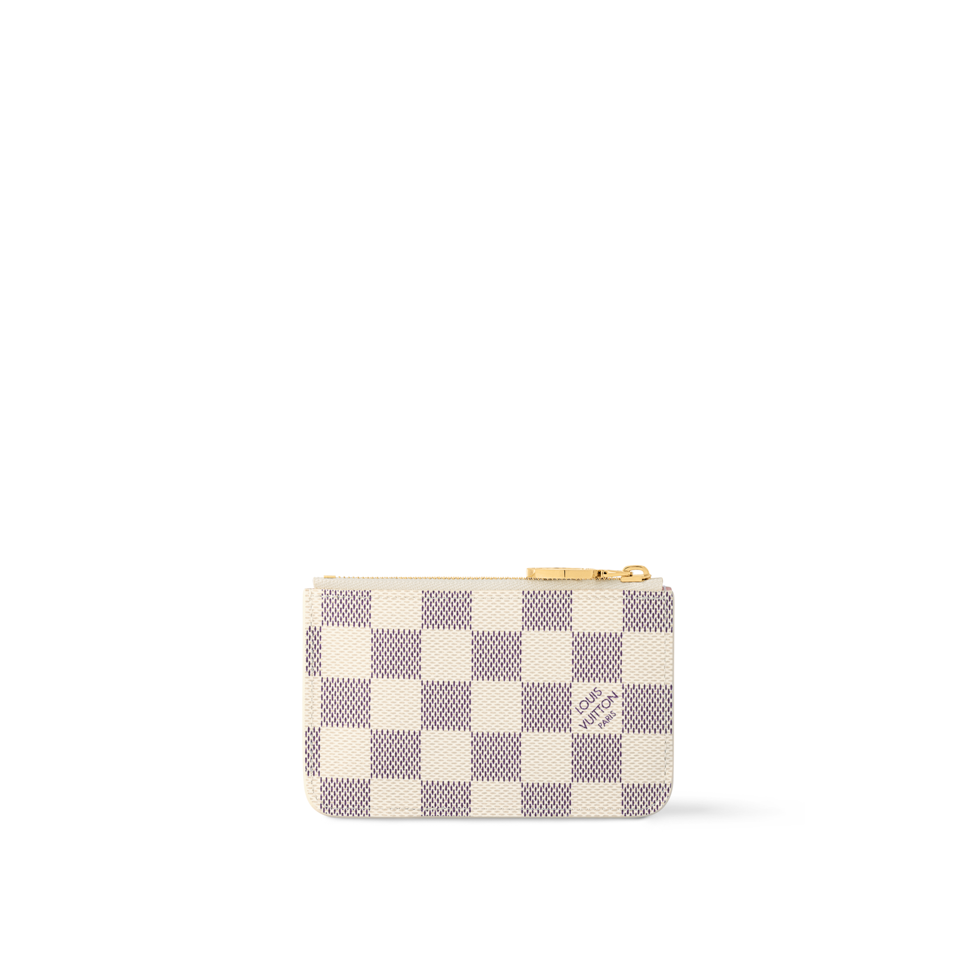 Ví Đựng Thẻ Romy Damier Azur Canvas in Đồ Nữ