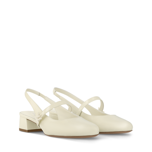 Giày Cao Gót Romy Slingback in Đồ Nữ's Giày Giày cao gót collections by Louis Vuitton (Thu phóng sản phẩm)