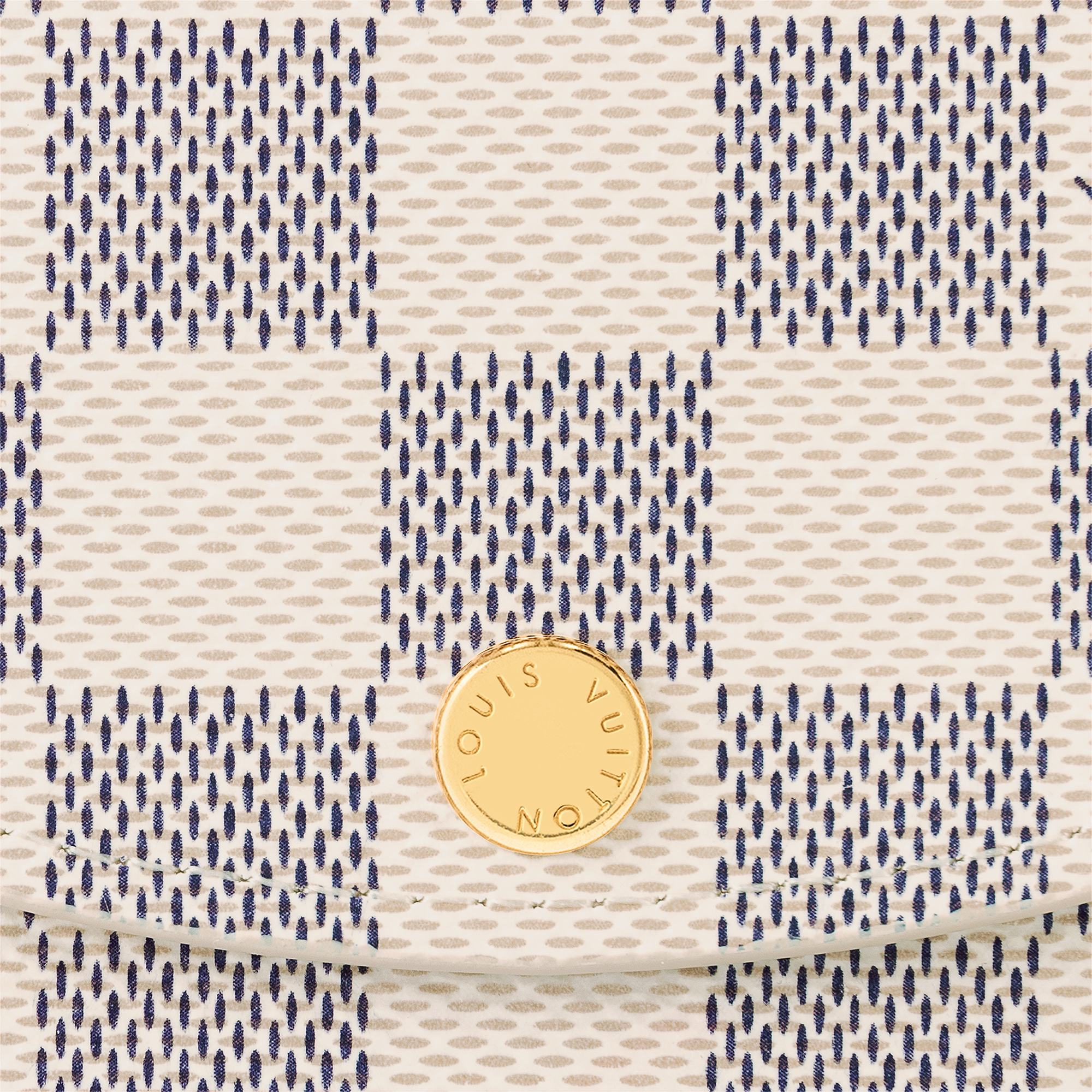 Ví Rosalie Coin Damier Azur Canvas in Đồ Nữ