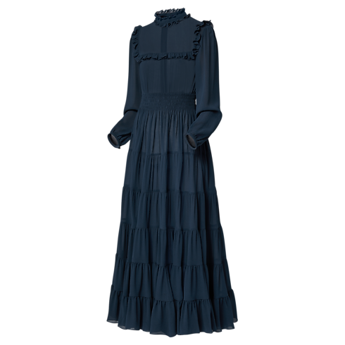 Đầm Dài in Đồ Nữ's Trang phục Đầm collections by Louis Vuitton (Thu phóng sản phẩm)