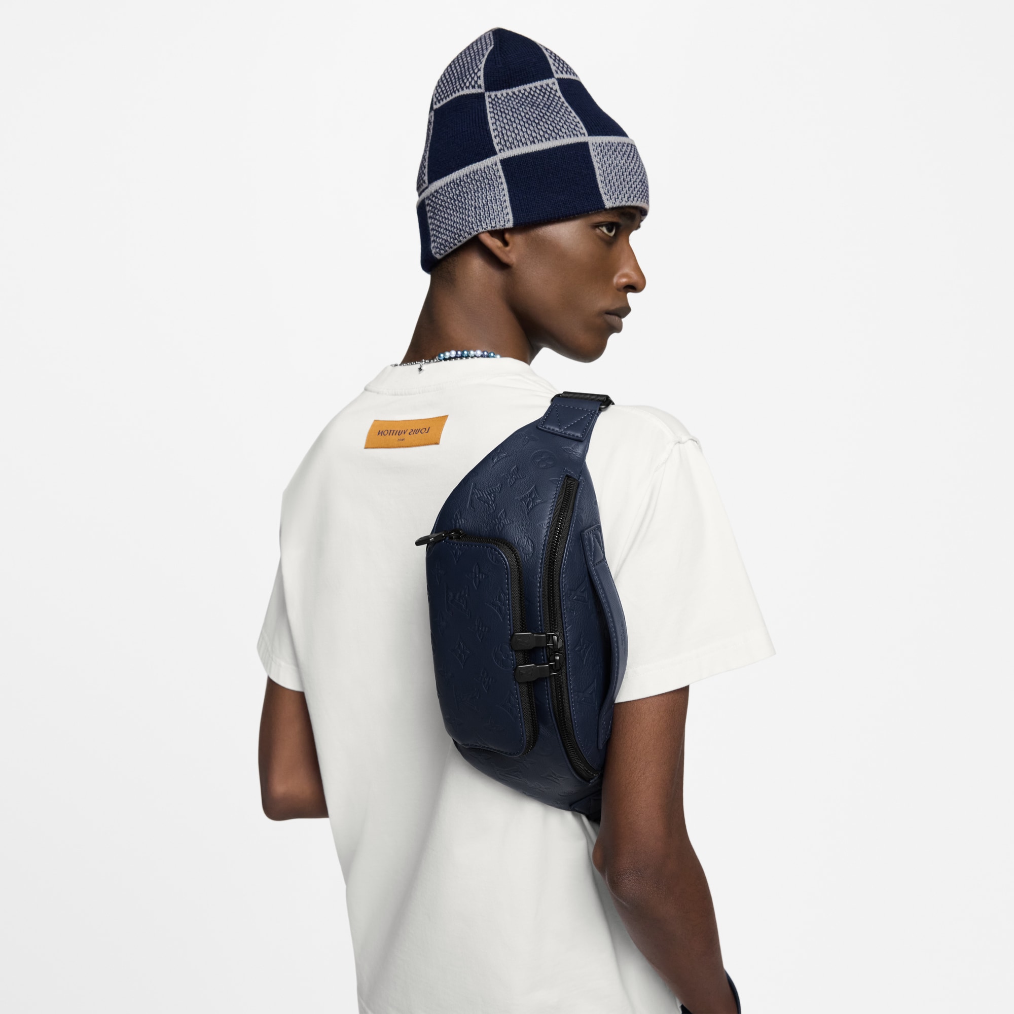 Túi Đeo Hông Rush Monogram Shadow Leather in Túi và Phụ kiện bằng da