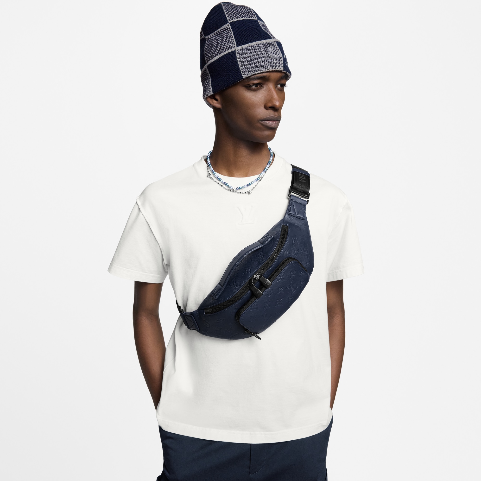 Túi Đeo Hông Rush Monogram Shadow Leather in Túi và Phụ kiện bằng da