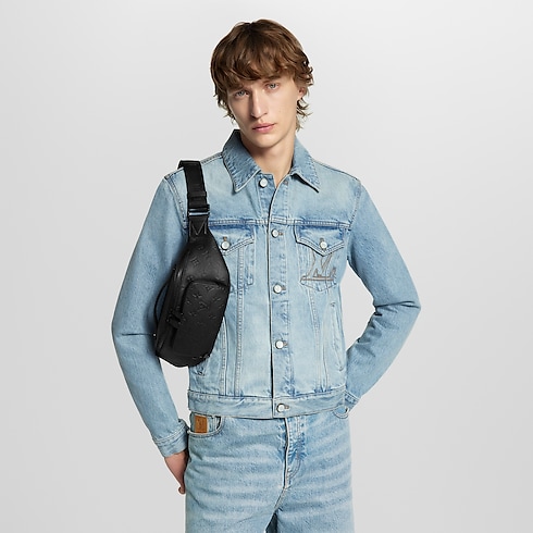 Túi Đeo Hông Rush Monogram Shadow Leather in Đồ Nam's Túi All Collections collections by Louis Vuitton (Thu phóng sản phẩm)