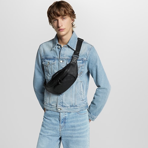 Túi Đeo Hông Rush Monogram Shadow Leather in Đồ Nam's Túi All Collections collections by Louis Vuitton (Thu phóng sản phẩm)