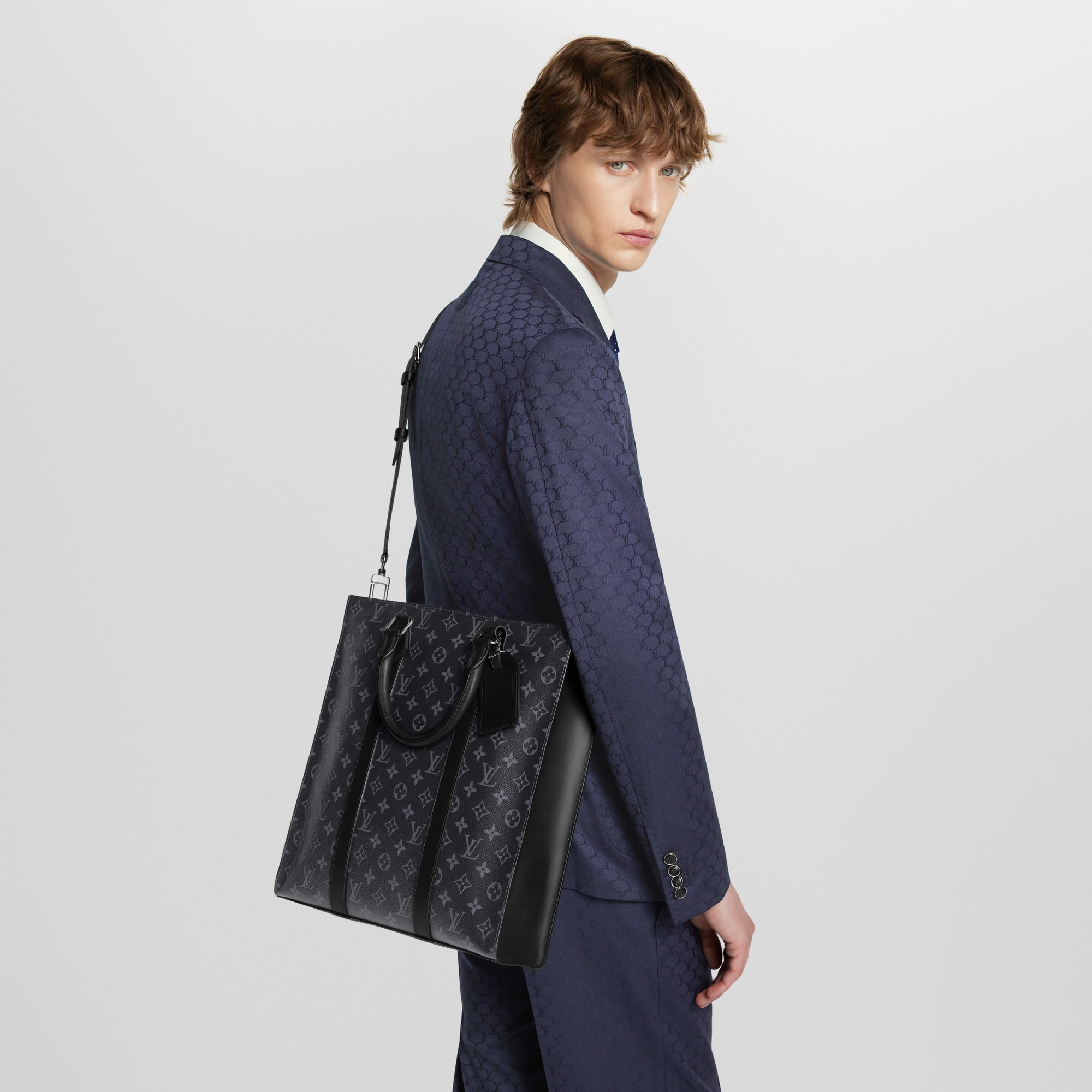 Túi Sac Plat Monogram Eclipse in Đồ Nam