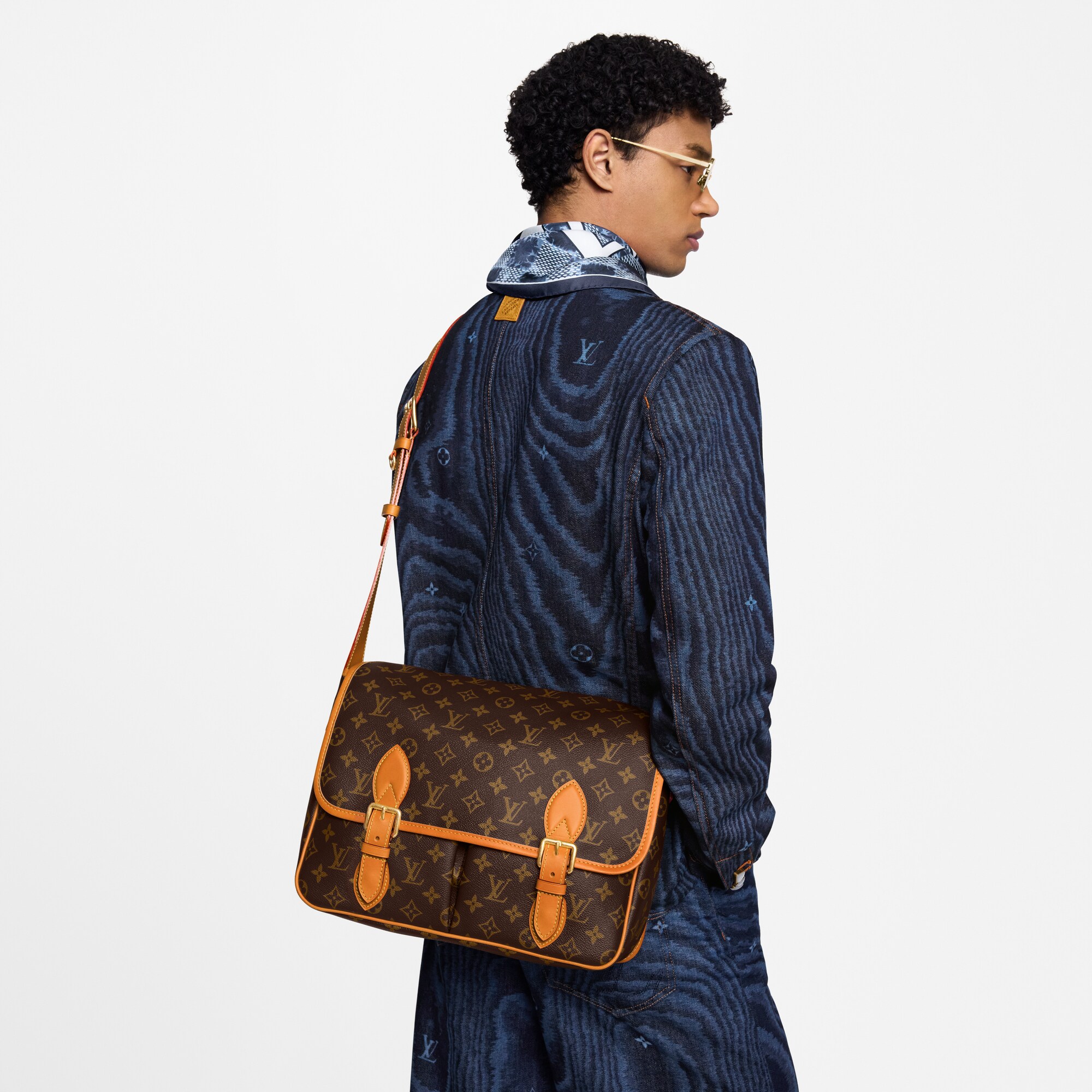 Túi Satchel Messenger G69 in Túi và Phụ kiện bằng da